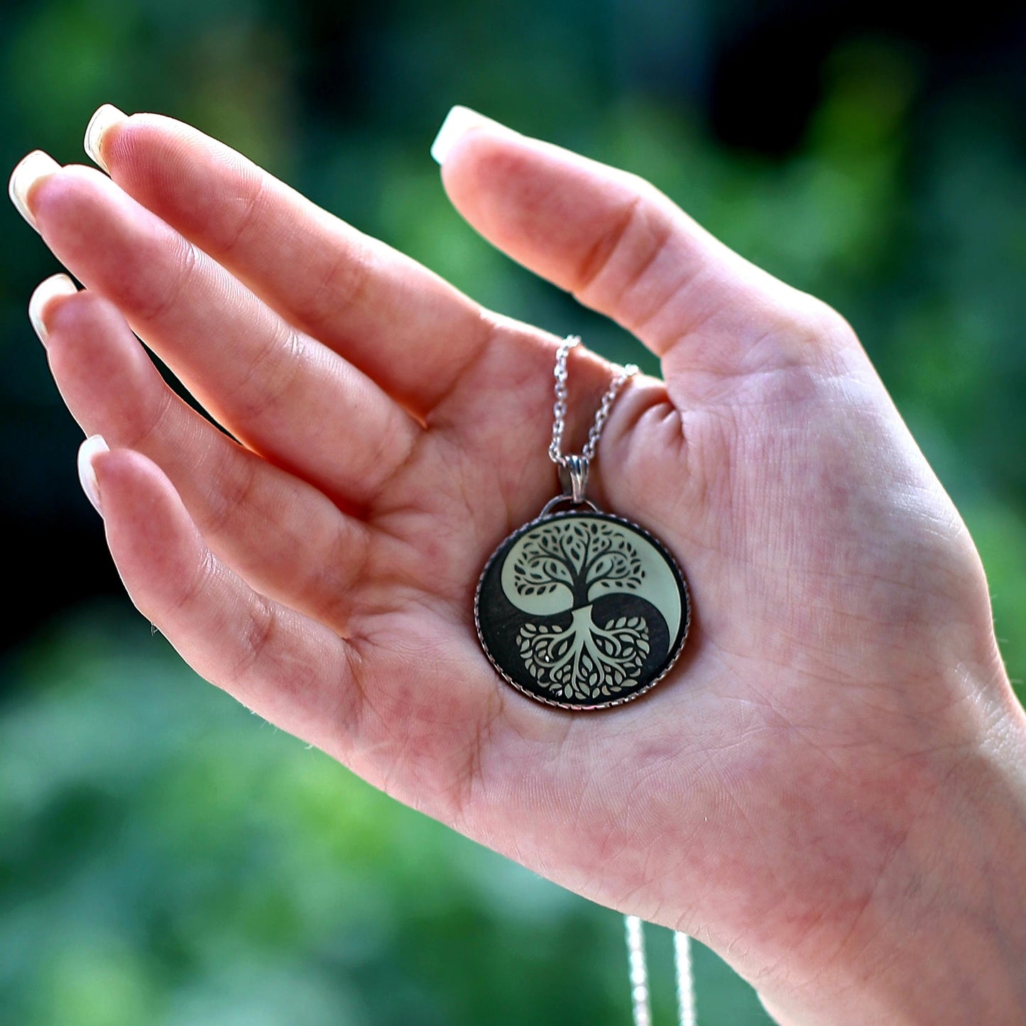Glowing Tree of Life Pendant