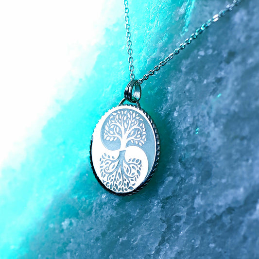 Glowing Tree of Life Pendant